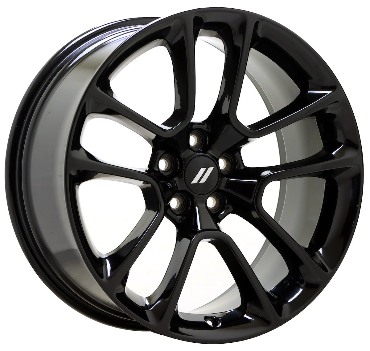 20" Dodge Charger Challenger Gloss Black wheels rims Factory OEM set 2713