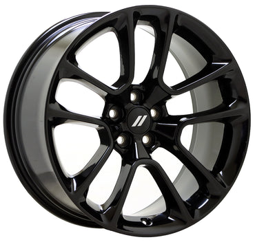 20" Dodge Charger Challenger Gloss Black wheels rims Factory OEM set 2713