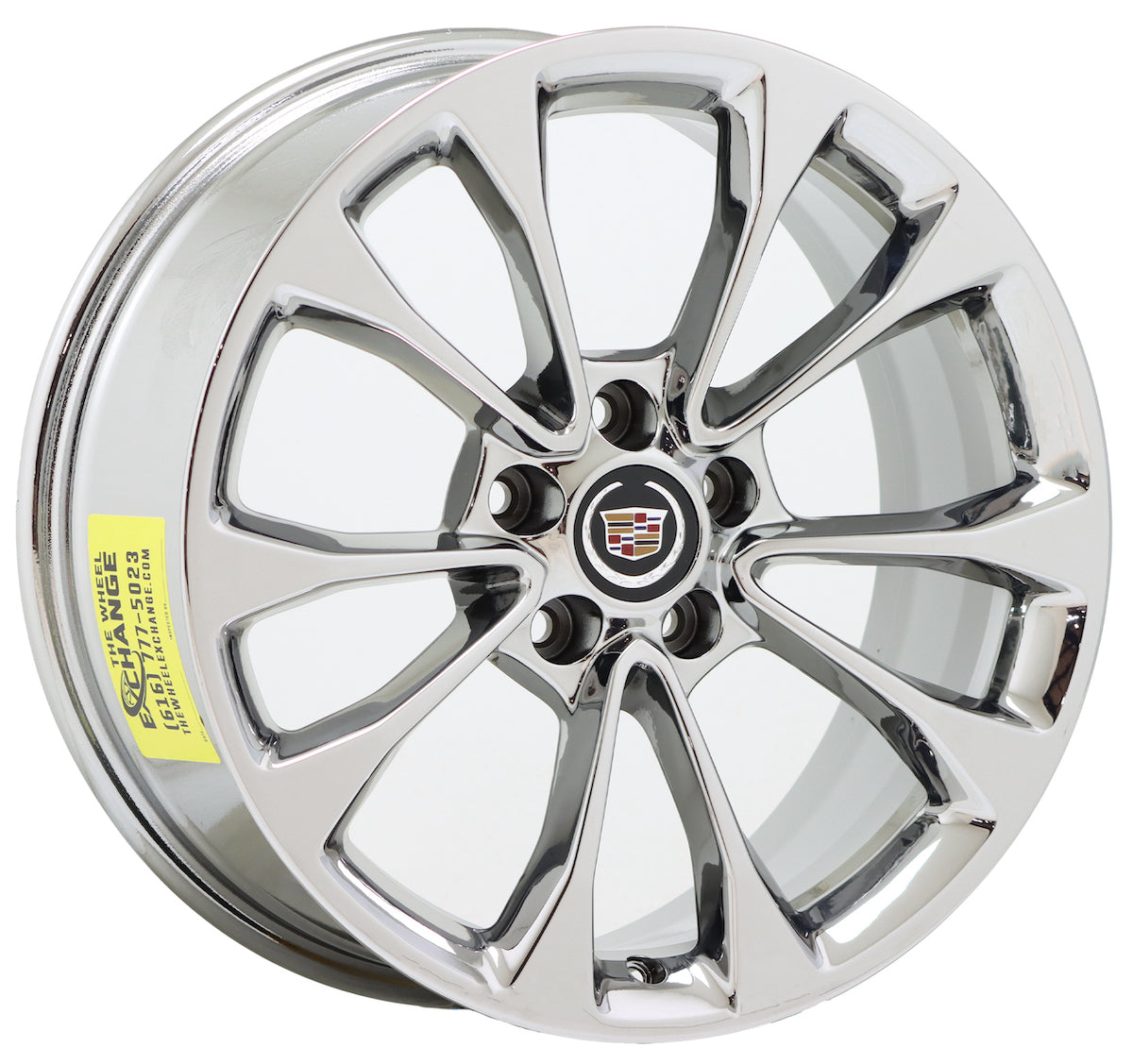 18" Cadillac ATS Coupe Bright Chrome Wheels Rims Factory OEM 4731 4734 EXCHANGE