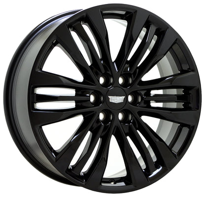 20" Cadillac XT5 Gloss Black wheels rims Factory OEM 4801 EXCHANGE