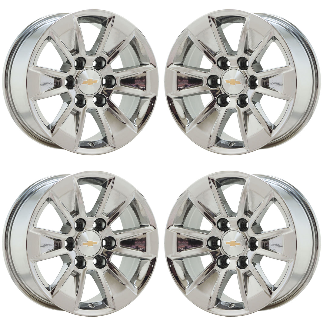 Chevrolet Premium Factory OEM Wheels Rims Stock Replacement Chrome ...