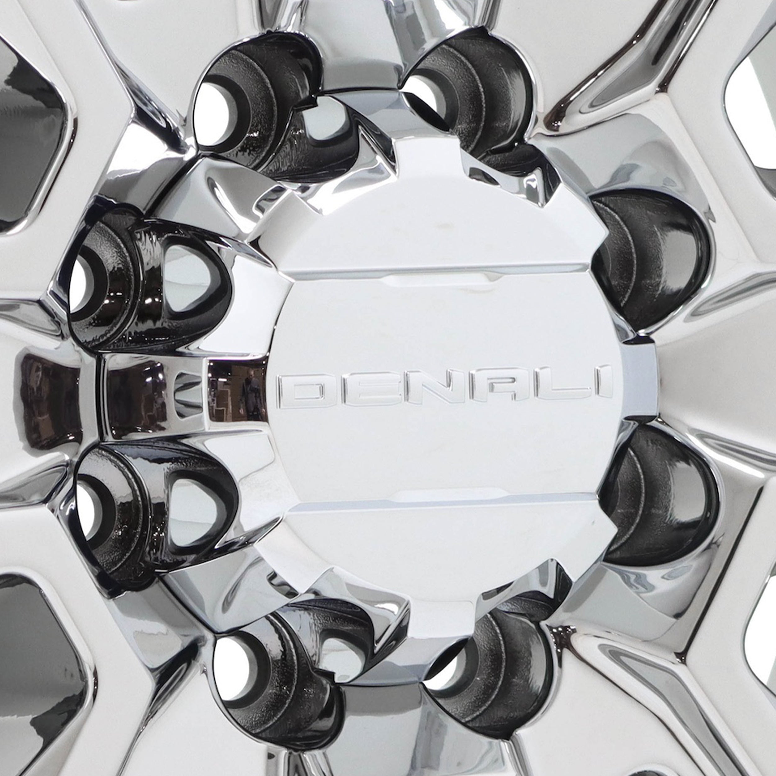 2021-2024 GMC Sierra HD Denali Chrome Center Cap Set Of 4 - OEM Part #23378324