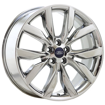 19" Ford Escape Bright Chrome wheels rims Factory OEM 2017-2019 set 10112