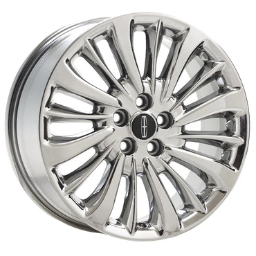 18" Lincoln Nautilus Bright Chrome wheels rims Factory OEM set 10215