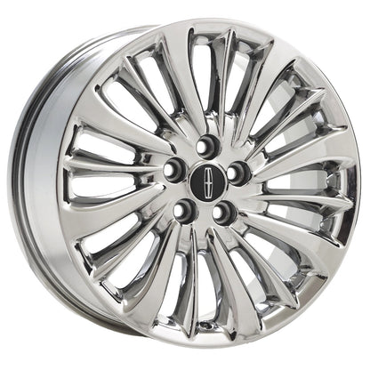 18" Lincoln Nautilus Bright Chrome wheels rims Factory OEM set 10215 EXCHANGE