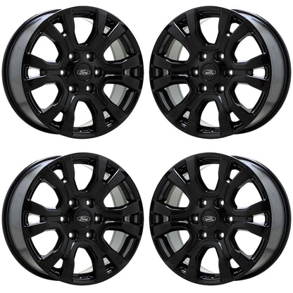 18" Ford Ranger Truck Black wheels rims Factory OEM set 10232 EXCHANGE