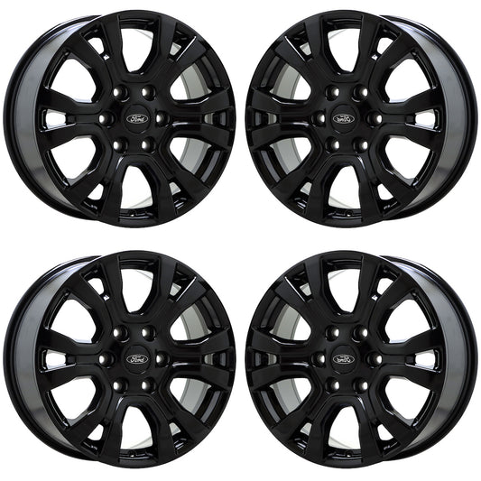 18" Ford Ranger Truck Gloss Black wheels rims Factory OEM set 10232