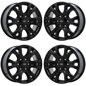 18" Ford Ranger Truck Gloss Black wheels rims Factory OEM set 10232