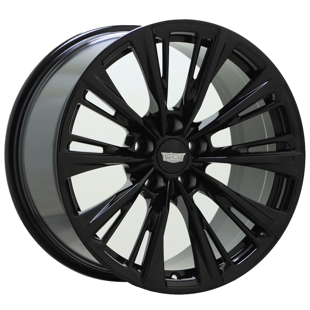 19" Cadillac CT5-V Gloss Black Wheels Factory OEM 14072 14074 EXCHANGE