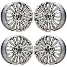 Load image into Gallery viewer, 19&quot; Lincoln MKZ PVD Chrome wheels rims Factory OEM set 3954

