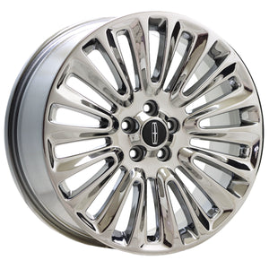 19" Lincoln MKZ PVD Chrome wheels rims Factory OEM set 3954