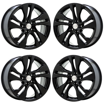18" Buick Regal TourX Gloss Black wheels rims Factory OEM set 4811 EXCHANGE