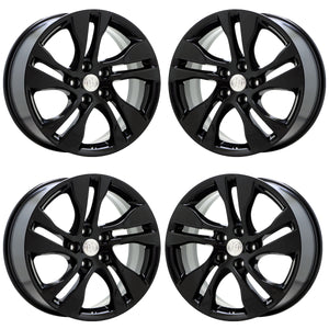 18" Buick Regal TourX Gloss Black wheels rims Factory OEM set 4811 EXCHANGE