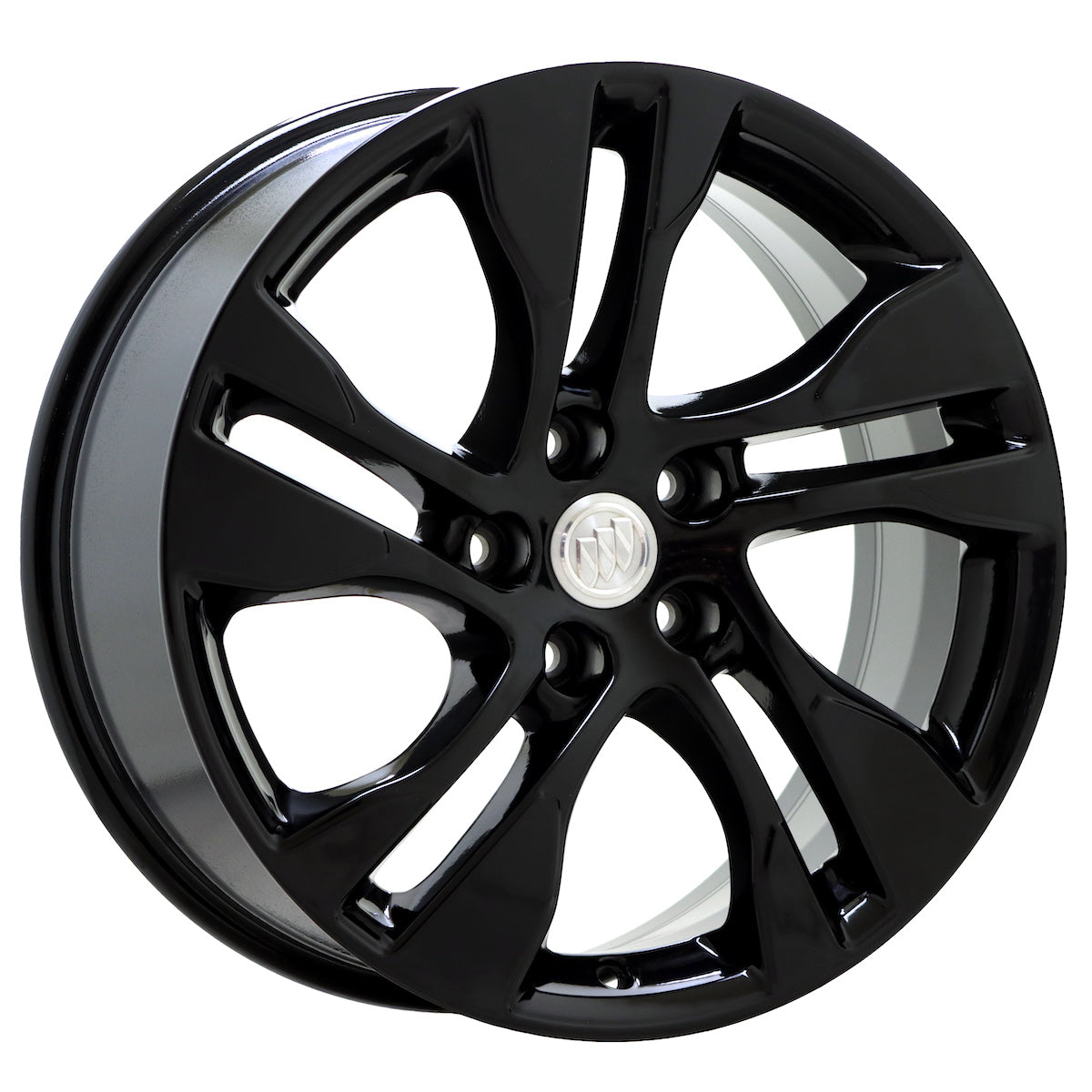 18" Buick Regal TourX Gloss Black wheels rims Factory OEM set 4811 EXCHANGE
