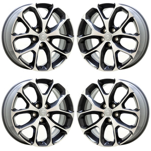 20" Chrysler Pacifica Grey Machined wheels rims Factory OEM set 2030 95054