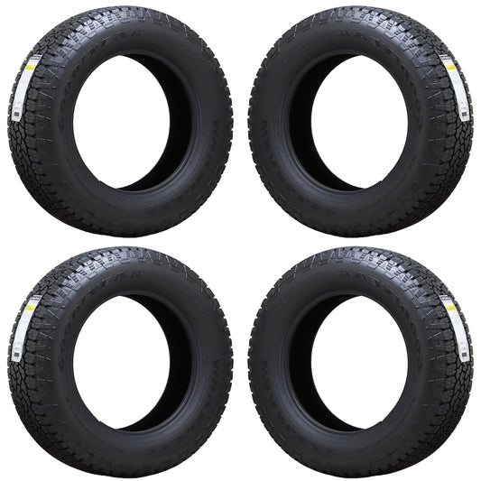 2756520 275/65R20 126S Goodyear Wrangler Trailrunner A/T tire set 12/32