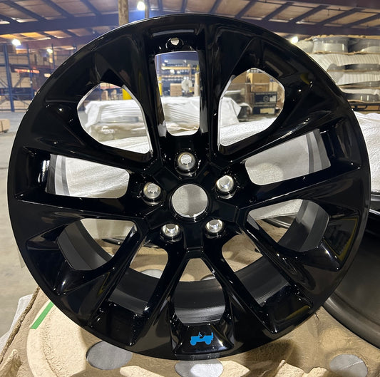 NEW 20" Jeep Wrangler Gladiator Black wheels rims Factory OEM set 5  9262