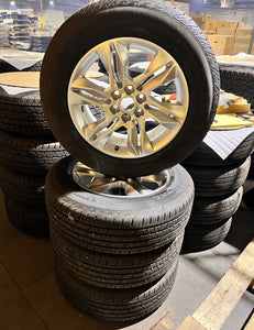18" Chevrolet Blazer Silver wheels rims tires Factory OEM set 5934