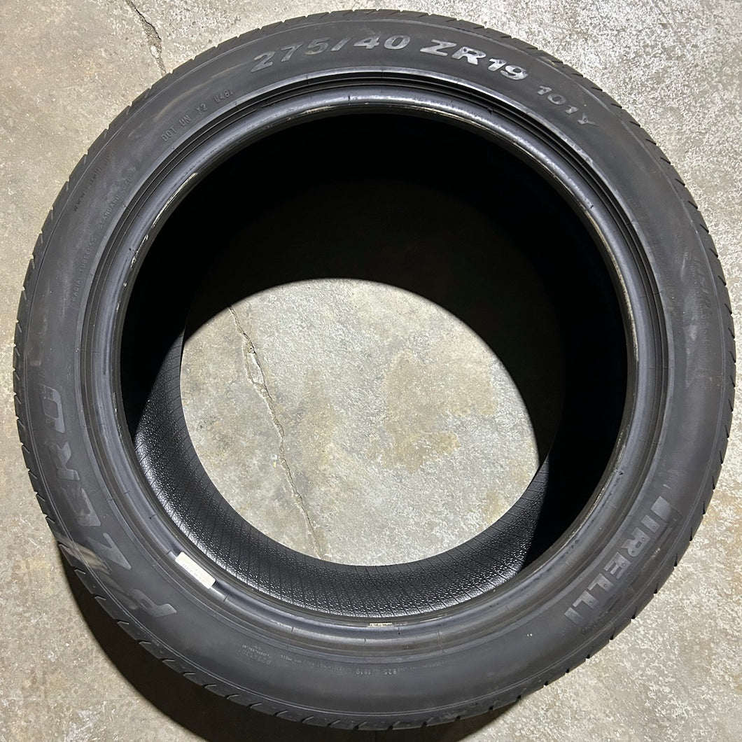 2754019 275/40ZR19-101Y Pirelli P Zero tire single 8/32