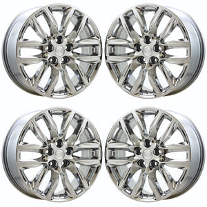 19" Buick Envision Bright Chrome wheels rims Factory OEM set 4152