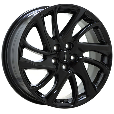 18" Lincoln Corsair Gloss Black wheels rims Factory OEM 10247