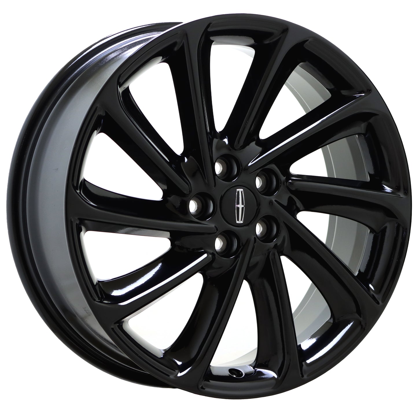 19" Lincoln Corsair Gloss Black wheels rims Factory OEM 10422 EXCHANGE
