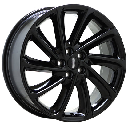 19" Lincoln Corsair Gloss Black wheels rims Factory OEM 10422 EXCHANGE