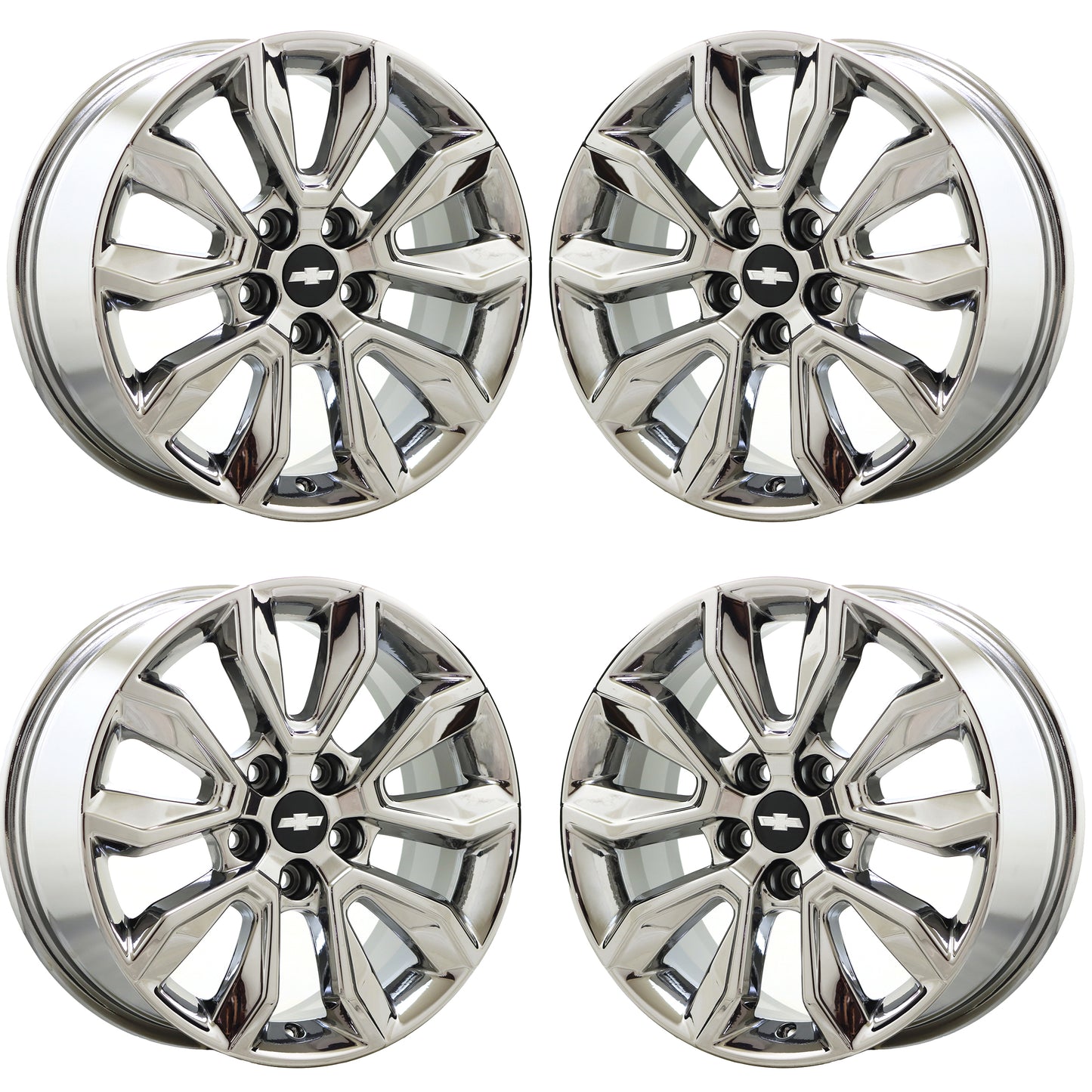 17" Chevrolet Trailblazer Bright Chrome wheels rims Factory OEM set 14039
