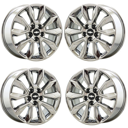 17" Chevrolet Trailblazer Bright Chrome wheels rims Factory OEM set 14039