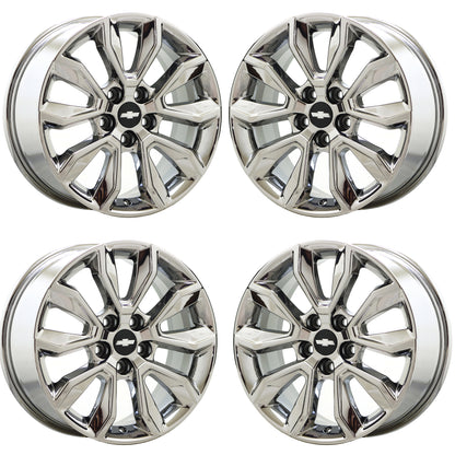 17" Chevrolet Trailblazer Bright Chrome wheels rims Factory OEM set 14039