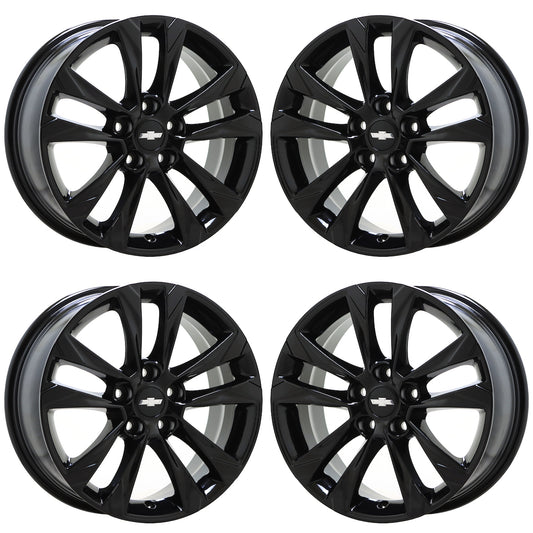 17" Chevrolet Trailblazer Gloss Black wheels rims Factory OEM set 14038 EXCHANGE