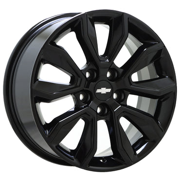 17" Chevrolet Trailblazer Gloss Black wheels rims Factory OEM set 14039