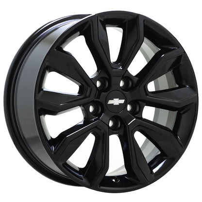 17" Chevrolet Trailblazer Gloss Black wheels rims Factory OEM set 14039