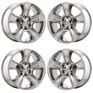 20" Ram 1500 Truck Bright Chrome wheels rims Factory OEM set 2676 EXCHANGE