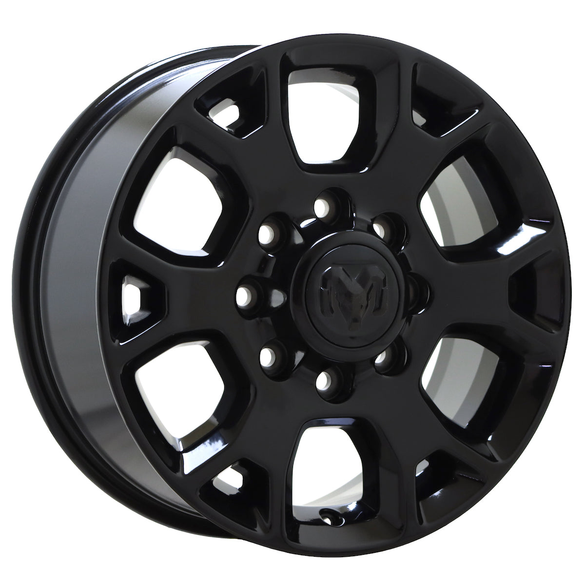 18" Dodge Ram 2500-3500 Truck Gloss Black wheels rims Factory OEM set 2693