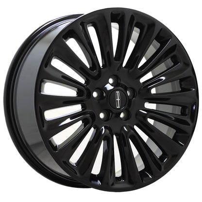19" Lincoln MKZ Gloss Black wheels rims Factory OEM set 3954
