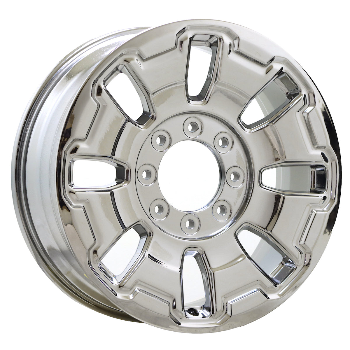 20" Ford F250 F350 SRW Bright Chrome wheels rims Factory OEM set 10487 EXCHANGE