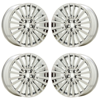 19" Lincoln MKZ Bright Chrome wheels rims Factory OEM 10131 EXCHANGE