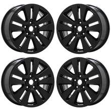 Load image into Gallery viewer, 17&quot; Subaru Outback Gloss Black wheels rims Factory OEM set 68824 EXCHANGE
