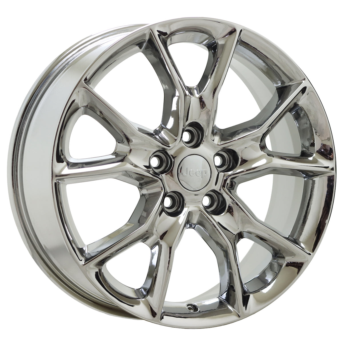 20" Jeep Grand Cherokee Bright Chrome wheels rims Factory OEM set 9138 EXCHANGE