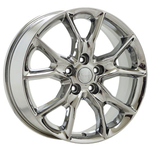 20" Jeep Grand Cherokee Bright Chrome wheels rims Factory OEM set 9138 EXCHANGE