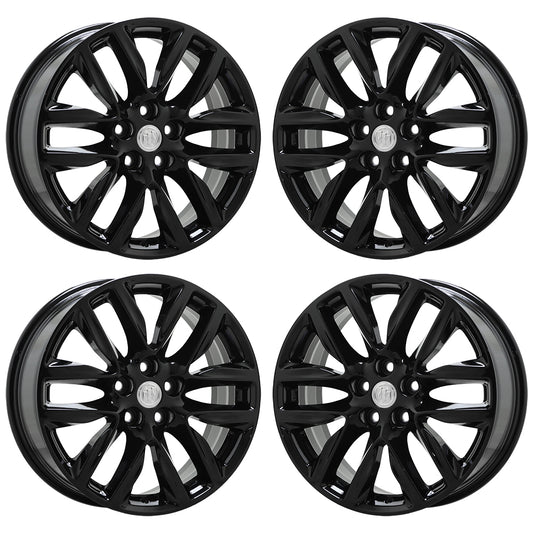 19" Buick Envision Gloss Black wheels rims Factory OEM set 4152