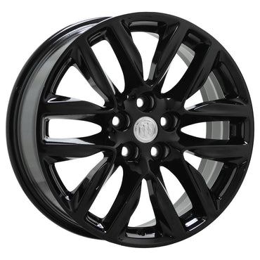 19" Buick Envision Gloss Black wheels rims Factory OEM set 4152