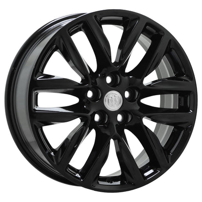 19" Buick Envision Gloss Black wheels rims Factory OEM set 4152