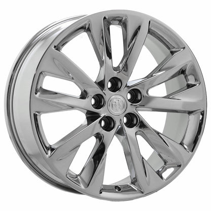 20" Buick Envision Bright Chrome wheels rims Factory OEM set 4163 EXCHANGE