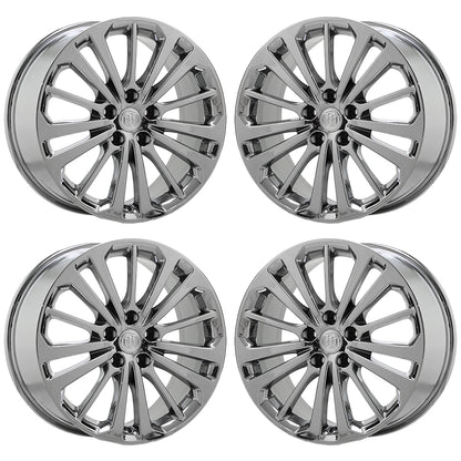 18" Buick Regal Bright Chrome wheels rims Factory OEM set 4812 EXCHANGE