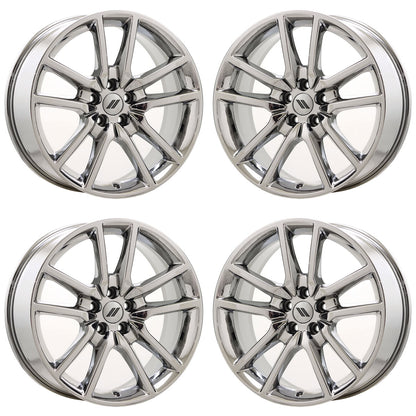 20" Dodge Charger Challenger Bright Chrome wheels rims Factory OEM set 2712