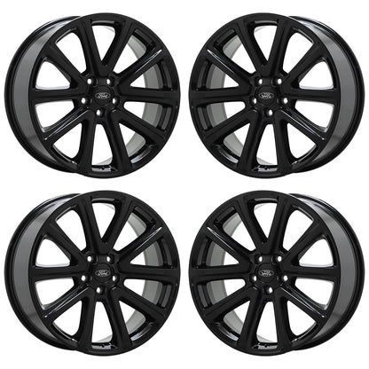 20" Ford Explorer Gloss Black wheels rims Factory OEM set 3994