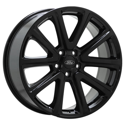 20" Ford Explorer Gloss Black wheels rims Factory OEM set 3994 EXCHANGE