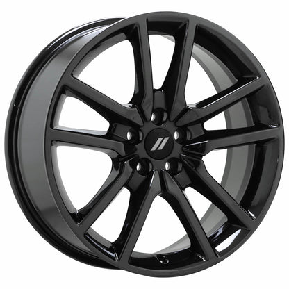 20" Dodge Charger Challenger Black Chrome wheels Factory OEM set 2712